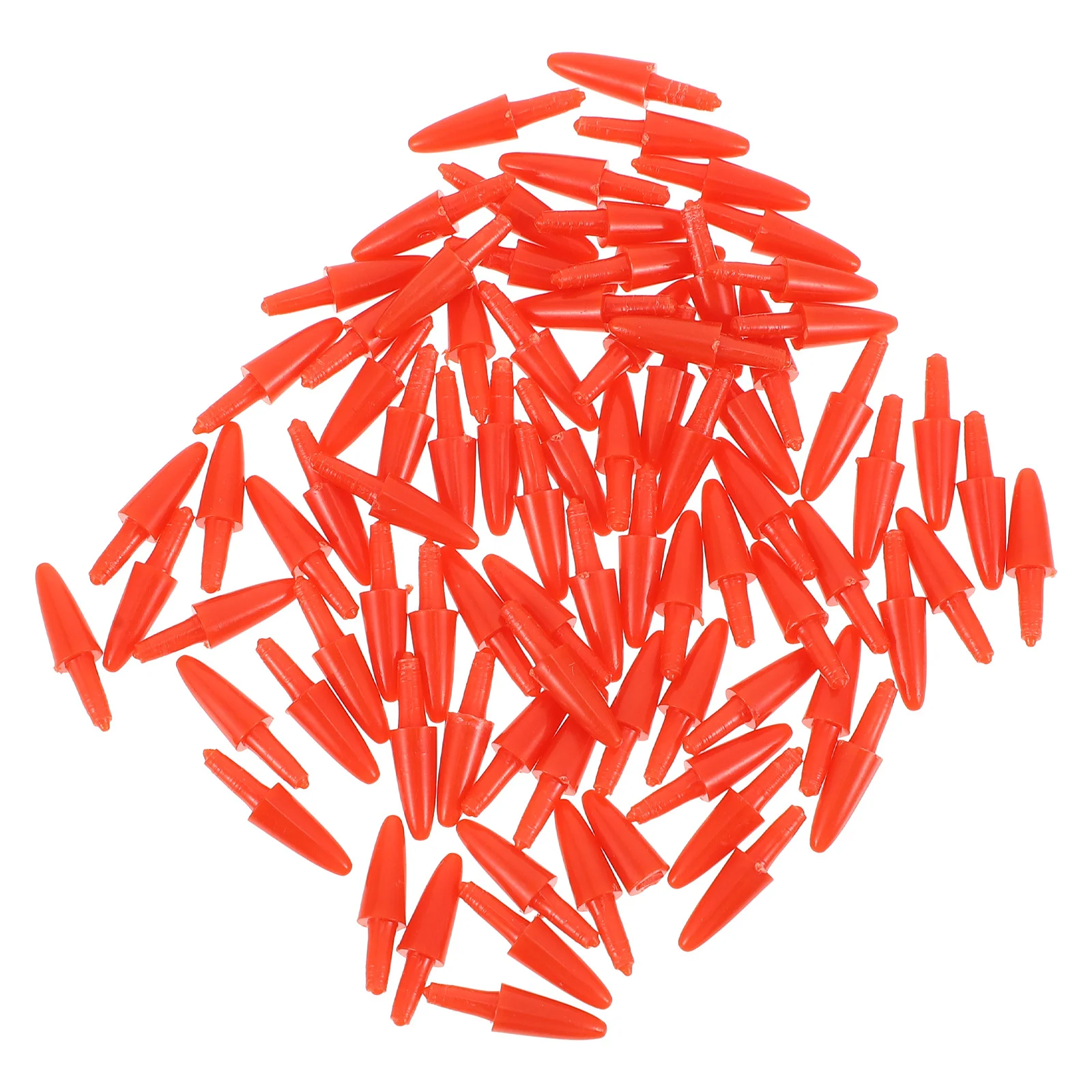 300 قطعة سانتا كلوز البلاستيك الأحمر الأنف DIY اكسسوارات ل ثلج عيد الميلاد الحرفية الديكور DIY بها بنفسك سانتا كلوز لعبة ثلج