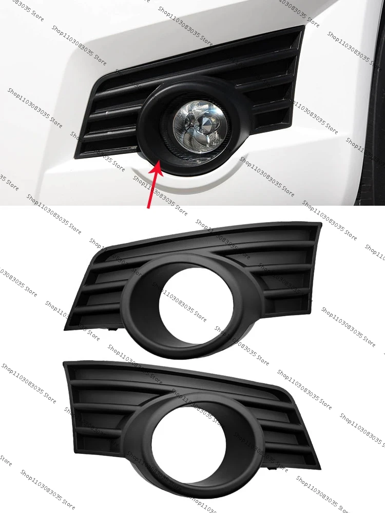 

For Great Wall Haval Hover H3 2006-2014 Front Bumper Fog Light Cover Grille Fog Lamp Cover Frame