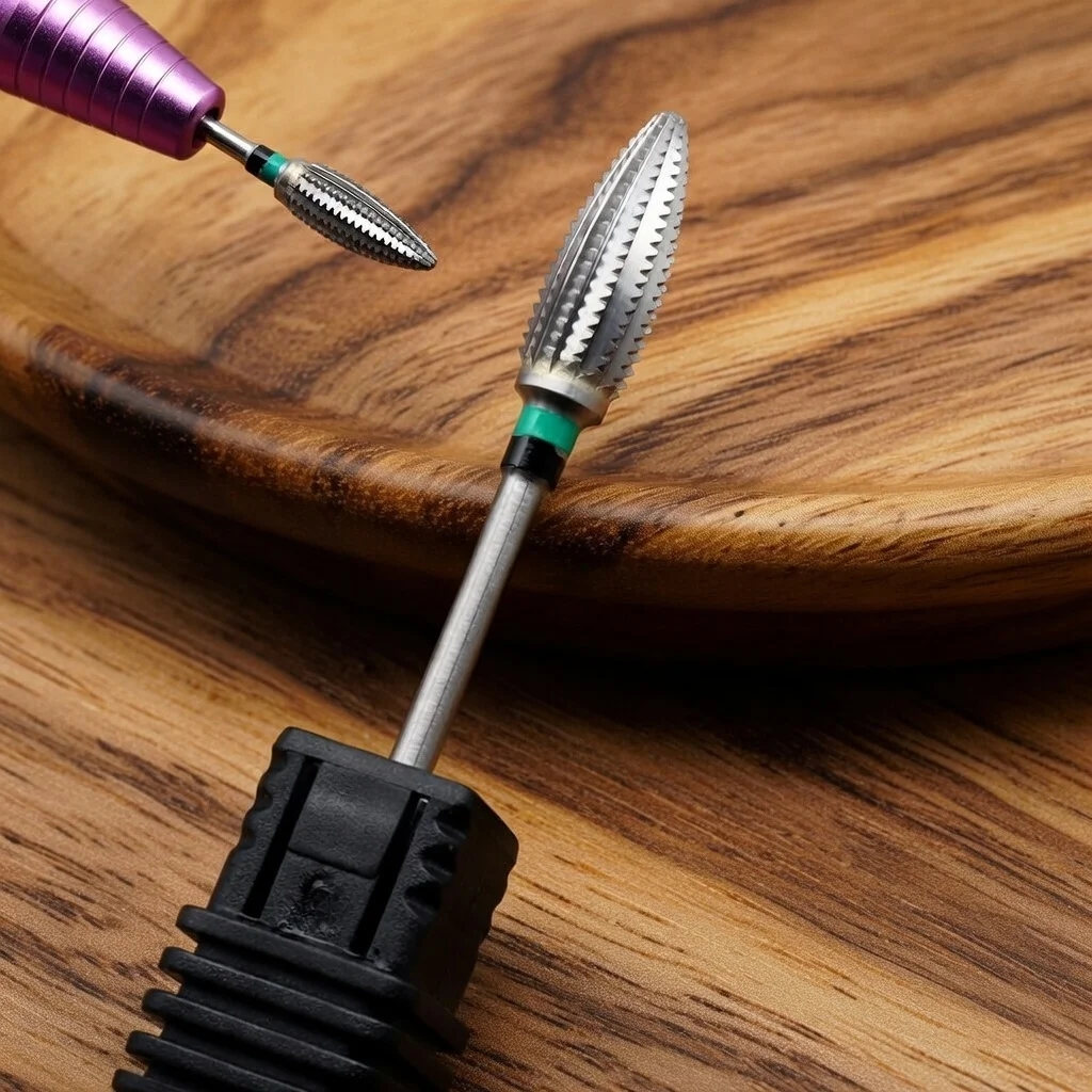 

Easy Nail Spiral Professional Carbide Nail Drill Bit Electric Nail File Drill Bit Hot selling High quality