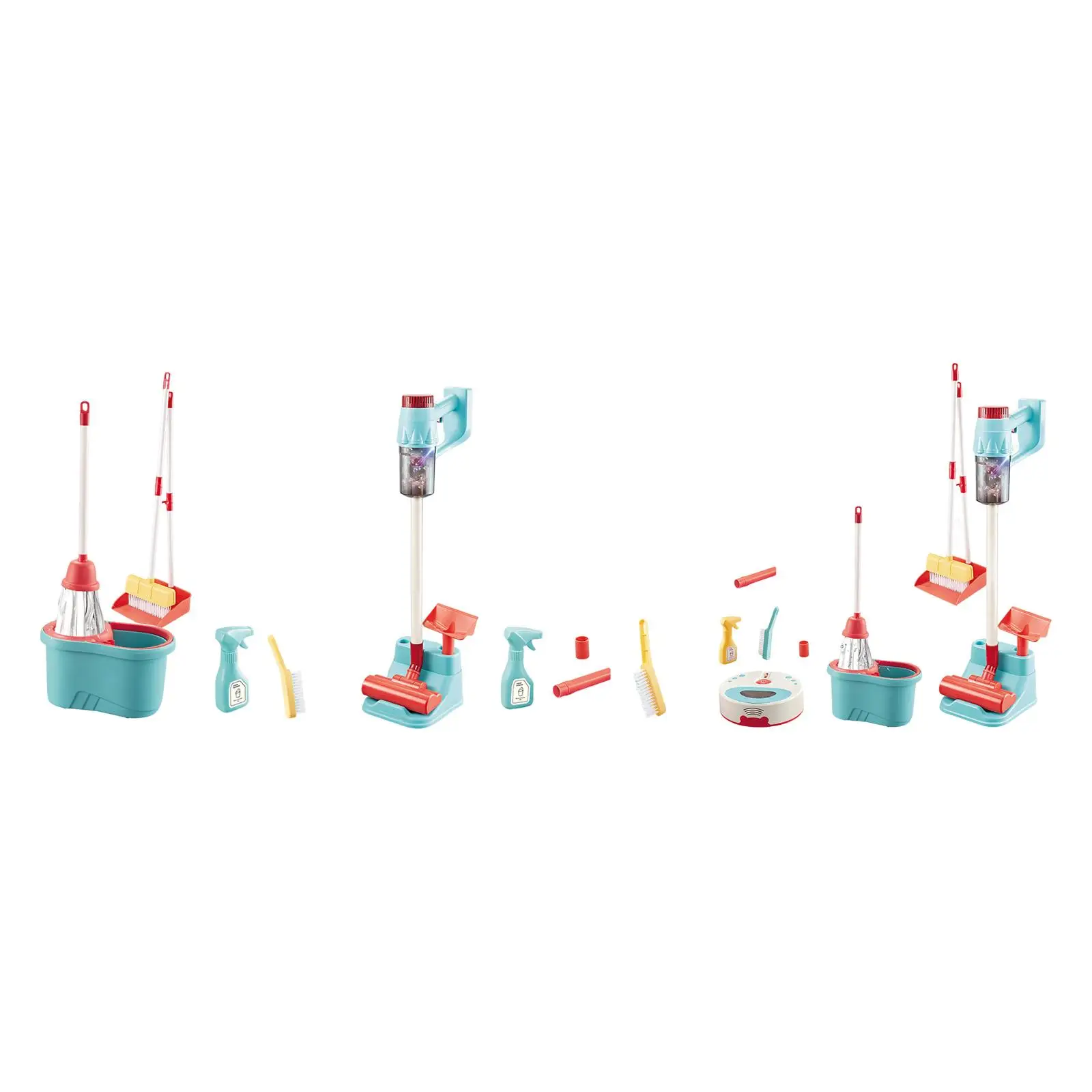 

Набор инструментов для уборки детей, Интерактивная игрушка для раннего обучения, базовые навыки, игрушки для уборки дома для малышей, девочек и детей