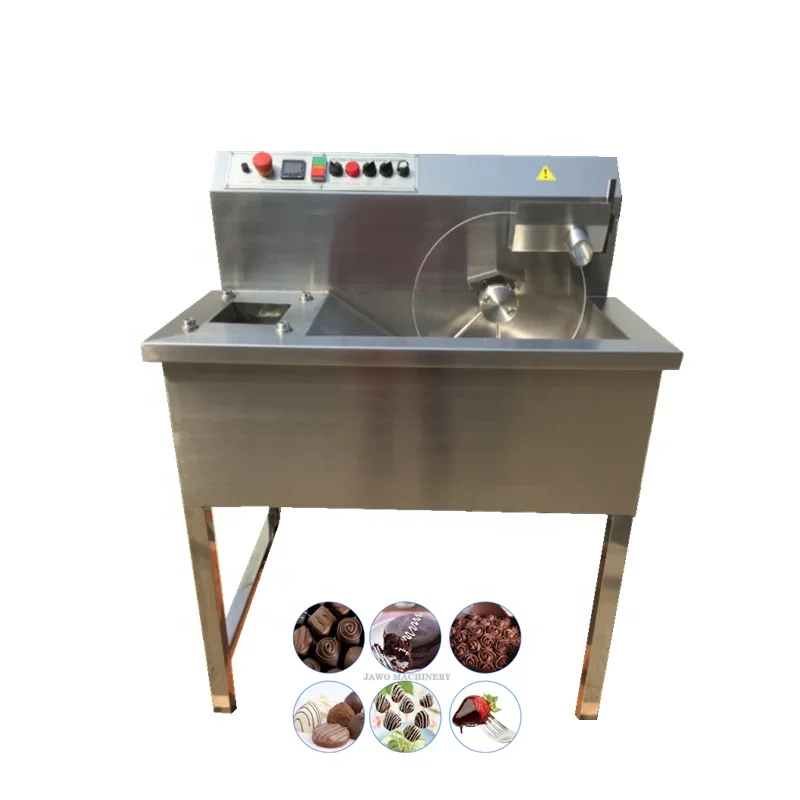 

Factory Price One Shot Depositing Pouring Machine Mini Chocolate Coating Machine With Tempering