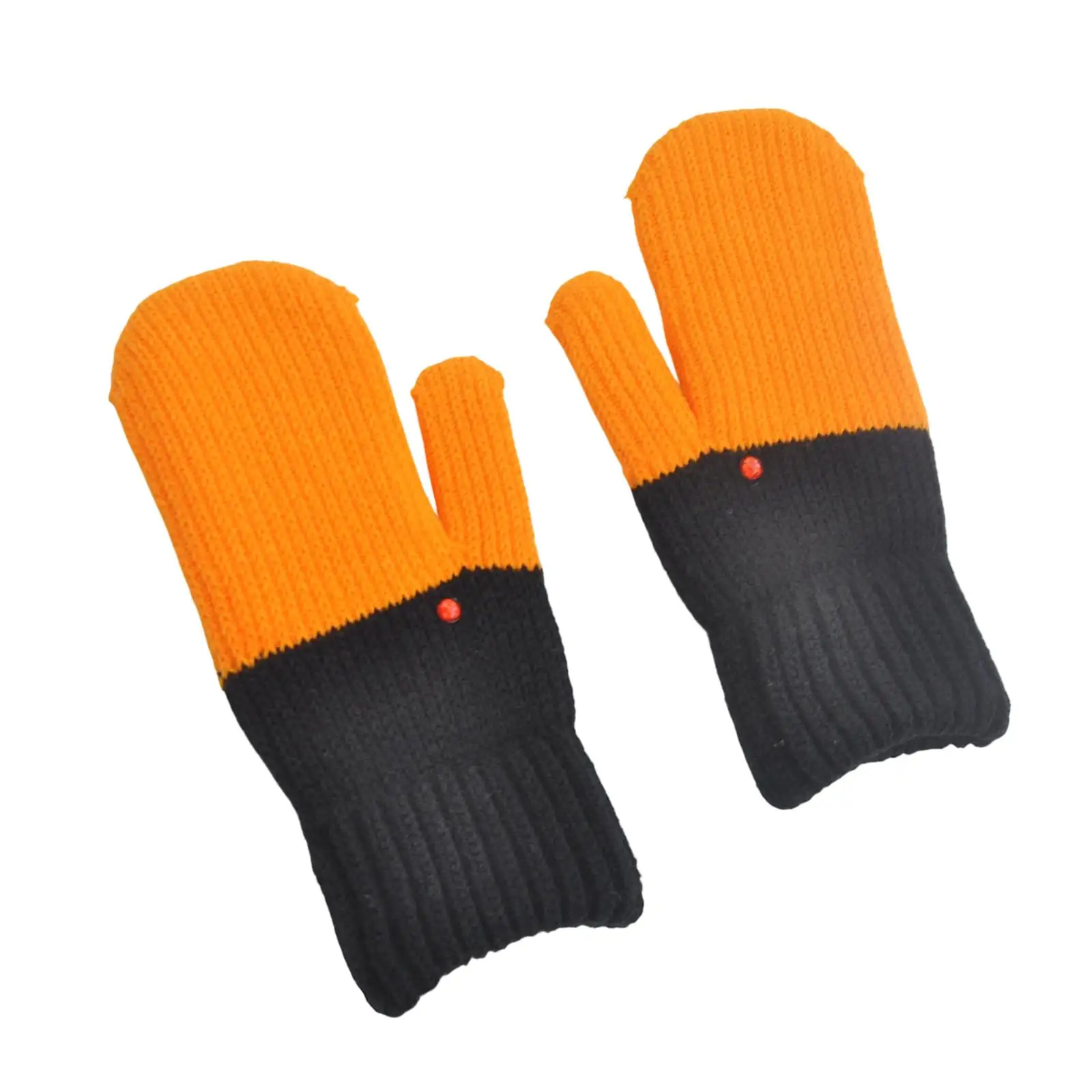 قفازات أوزة مضحكة، جميلة للنساء، قفازات شتوية سميكة وجذابة، قفازات محبوكة للجري في عيد الميلاد