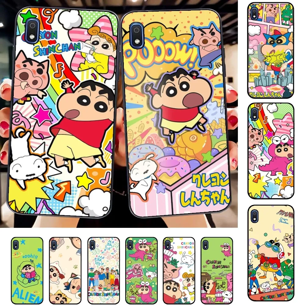 C-Crayon S-Shin Chan Cute Fashion Phone Case For Samsung A 10 11 12 13 20 21 22 30 31 32 40 51 52 53 70 71 72 73 91 13 Shell