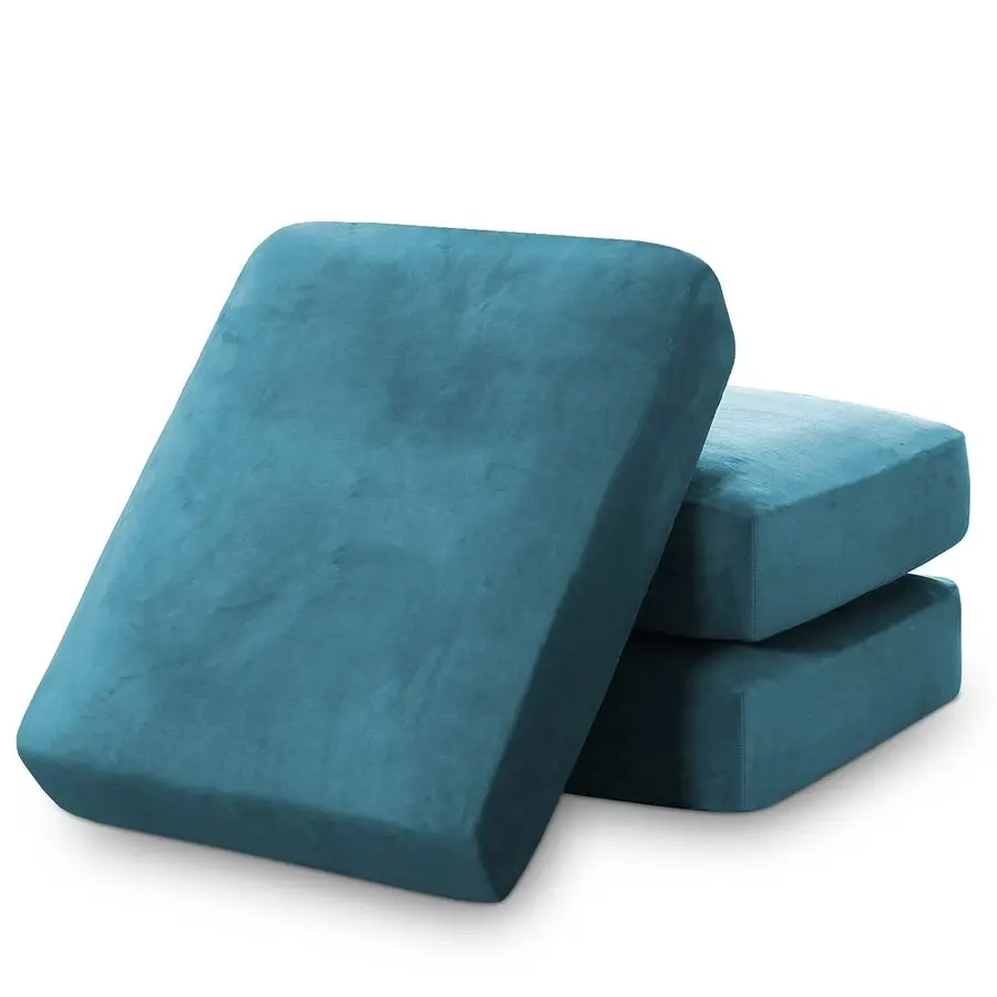 

Чехлы для диванных подушек, эластичные моющиеся чехлы для диванных подушек, обтягивающие чехлы для диванов из велюровой ткани, нескользящие защитные чехлы для мебели