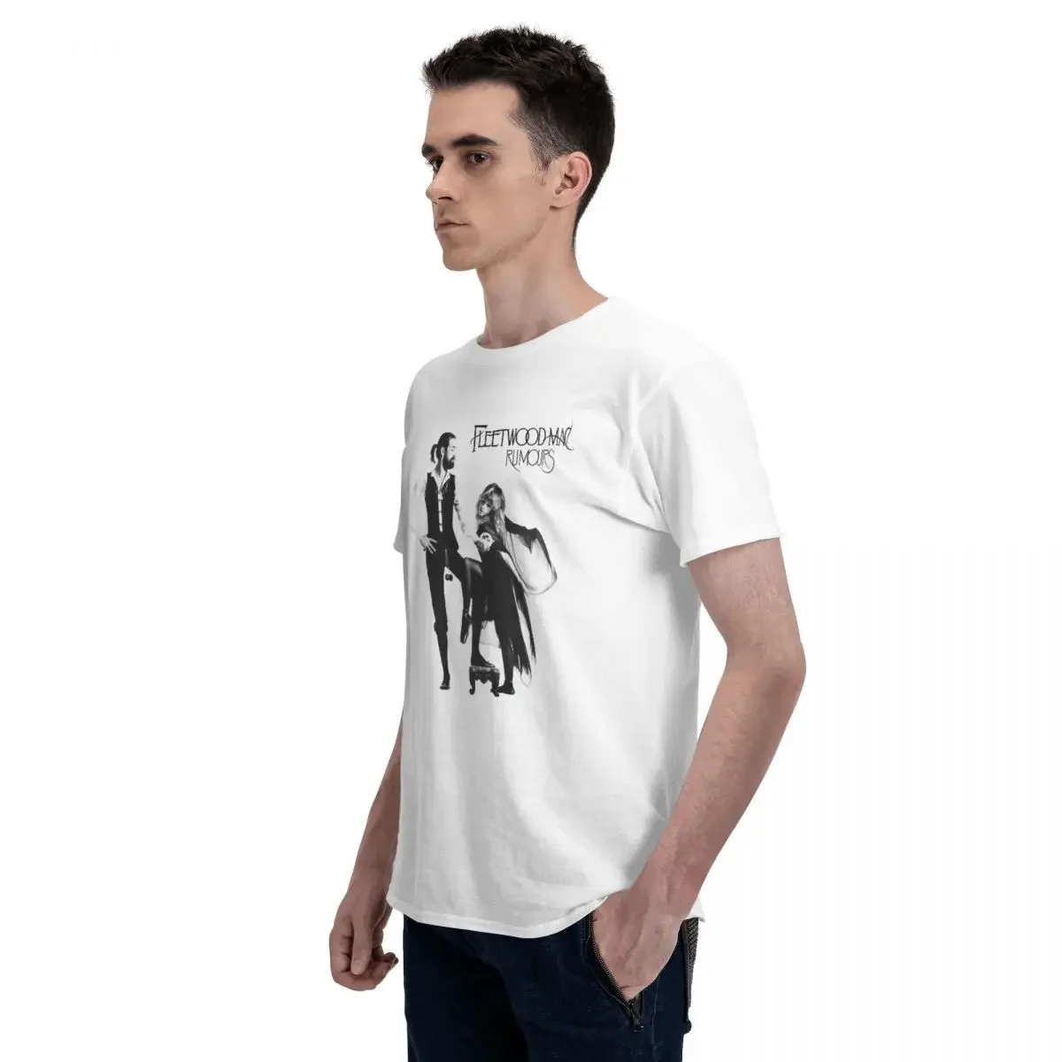 New Stevie Nicks Fleetwood Mac Rumors Band Roc On Gypsy 01 T-shirt Tee Hipster Shirt All-Match view 5