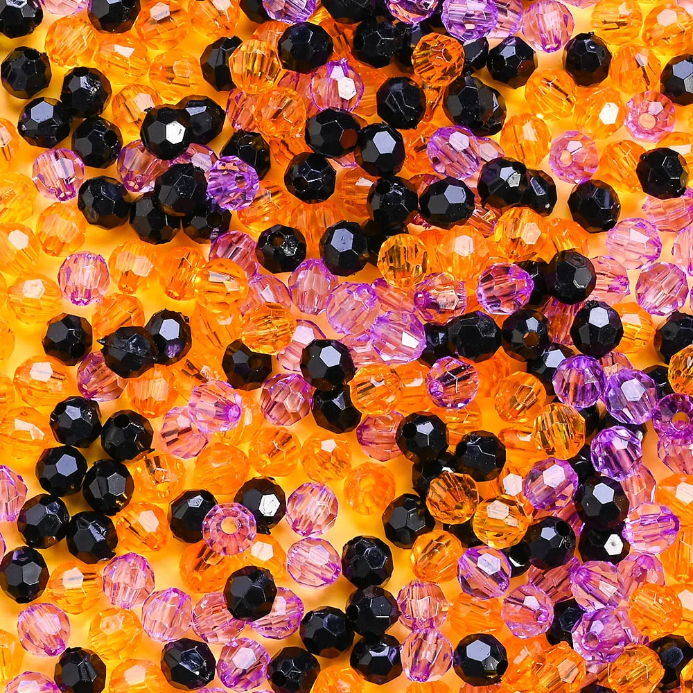 200 Stück handgefertigte Glasperlen in verschiedenen Farben, ideal für die Schmuckherstellung und als Zubehör für DIY-Armbänder und Halsketten. – Detail 2