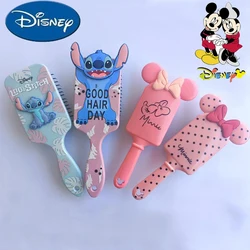 Disney Stitch FashionAir Cushion Massage Combs Minnie Mouse Cartoon Anime Figures Children Comb Hair Brush  Kidsfestival Gift