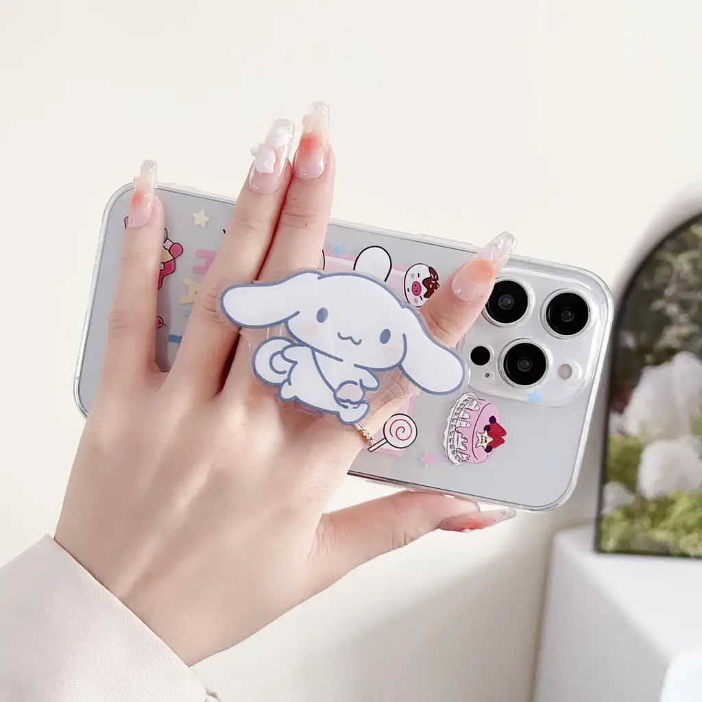 Funny Cinnamoroll Case With Holder For Huawei Nova 3 3i 4 4E 5 5T 5i 6 7 8 9 10 SE Pro Y61 Y90 Y70