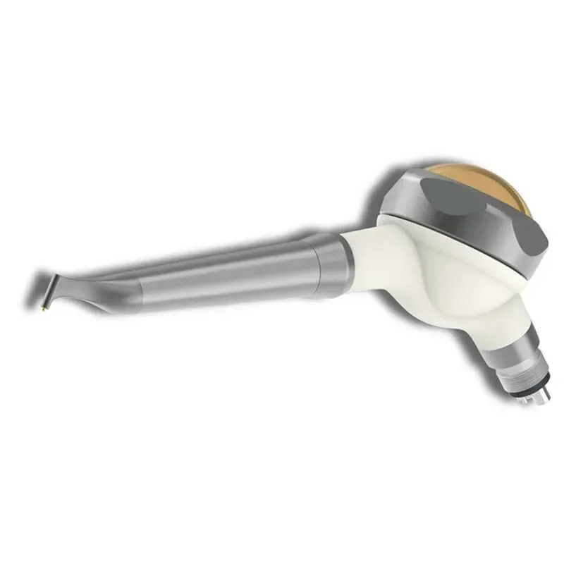 Dental EMS teeth whitening spray polisher handheld device with oral airflow polishing nozzle system