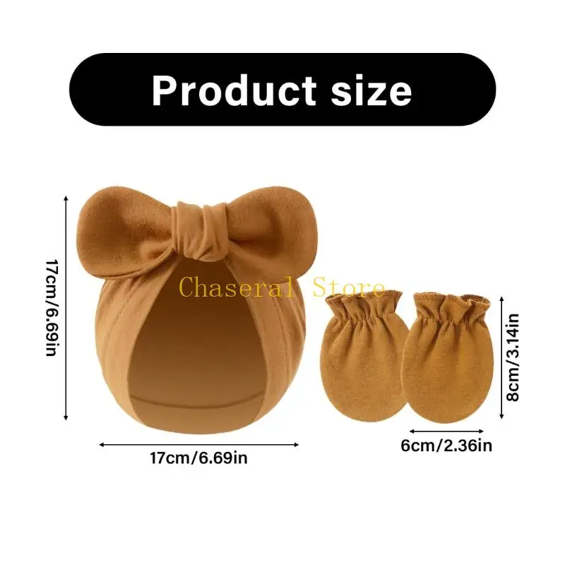 E7CE 4 مجموعة القبعات القوية القوية مع القفازات المطابقة لتصميم قفازات مضادة للخدش