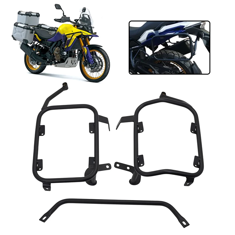 

Motorcycle Luggage Rack Pannier Top Case Bracket Toolbox Support Saddlebag Holder For Suzuki V-Strom 800SE 800DE VStrom 800