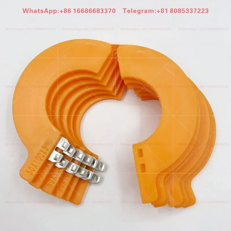 1 pcs Excavator non removable shaft gasket bucket pin Resin p-ad Thickened wear-resi-stant washer round