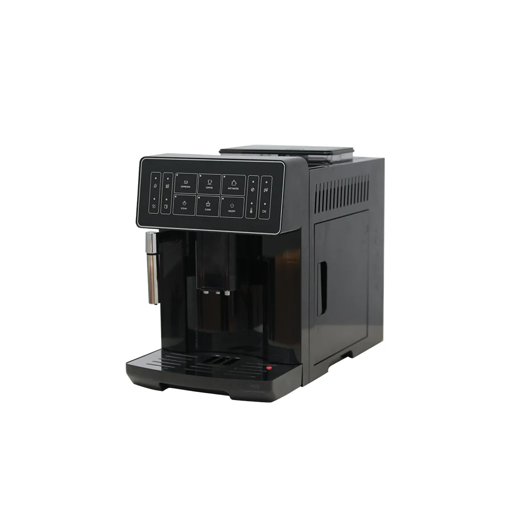 Touch Panel Bean To Cup Fully Automatic Coffee Machine With Steam Wand