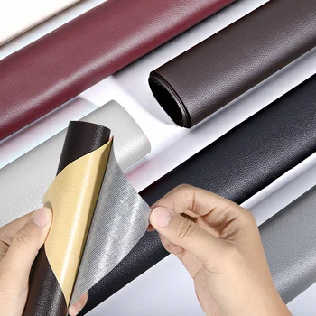 Deri Tamir Bandı Kendinden yapışkanlı Deri Çıkartmalar Su Geçirmez Aşınmaya Dayanıklı Kanepe Araba Koltukları Ayakkabı Kumaş DIY Onarım Yama