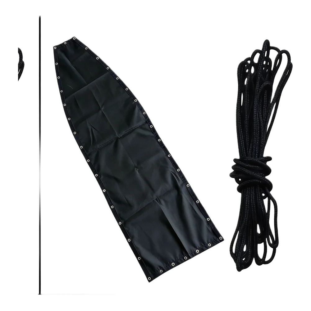 Stylish Black Cloth for Textilene Swing Chair Replacement Designed for Longevity Perfect for Outdoor Relaxation