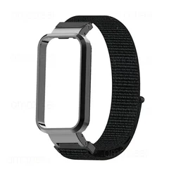 For Redmi Smart Band Pro Strap Case Protector For Redmi Band Pro Nylon Bracelet For redmi band pro Watchband+Metal Cover Frames