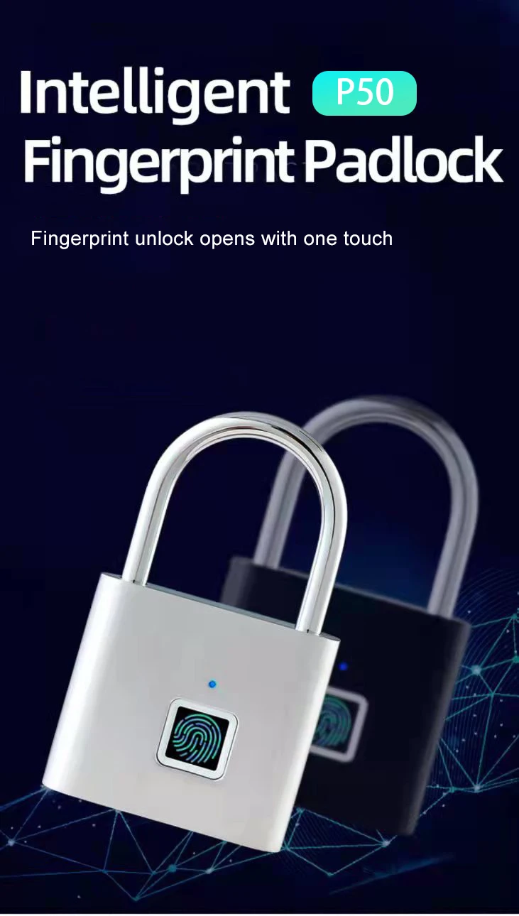 Armoire intelligente Guangdong, 2 pièces, avec sac antivol, serrure à empreintes digitales et reconnaissance de porte, serrure de porte intelligente avec sac et porte Ba