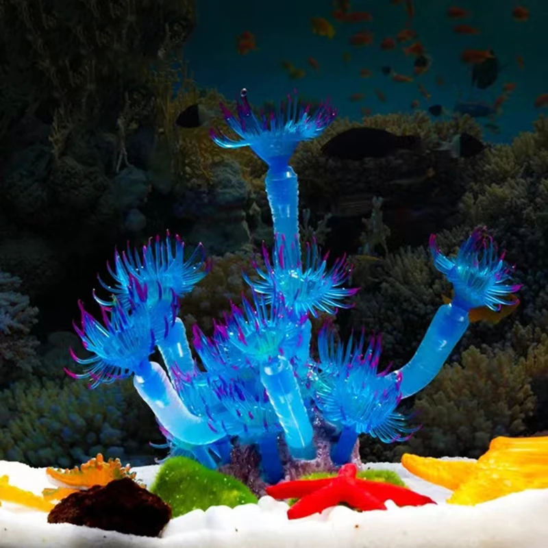 Künstliche Unterwasser korallen Aquarium Aquarium Simulation Dekoration Aquarium Hintergründe Pflanzen Wasser Gras Zubehör neu