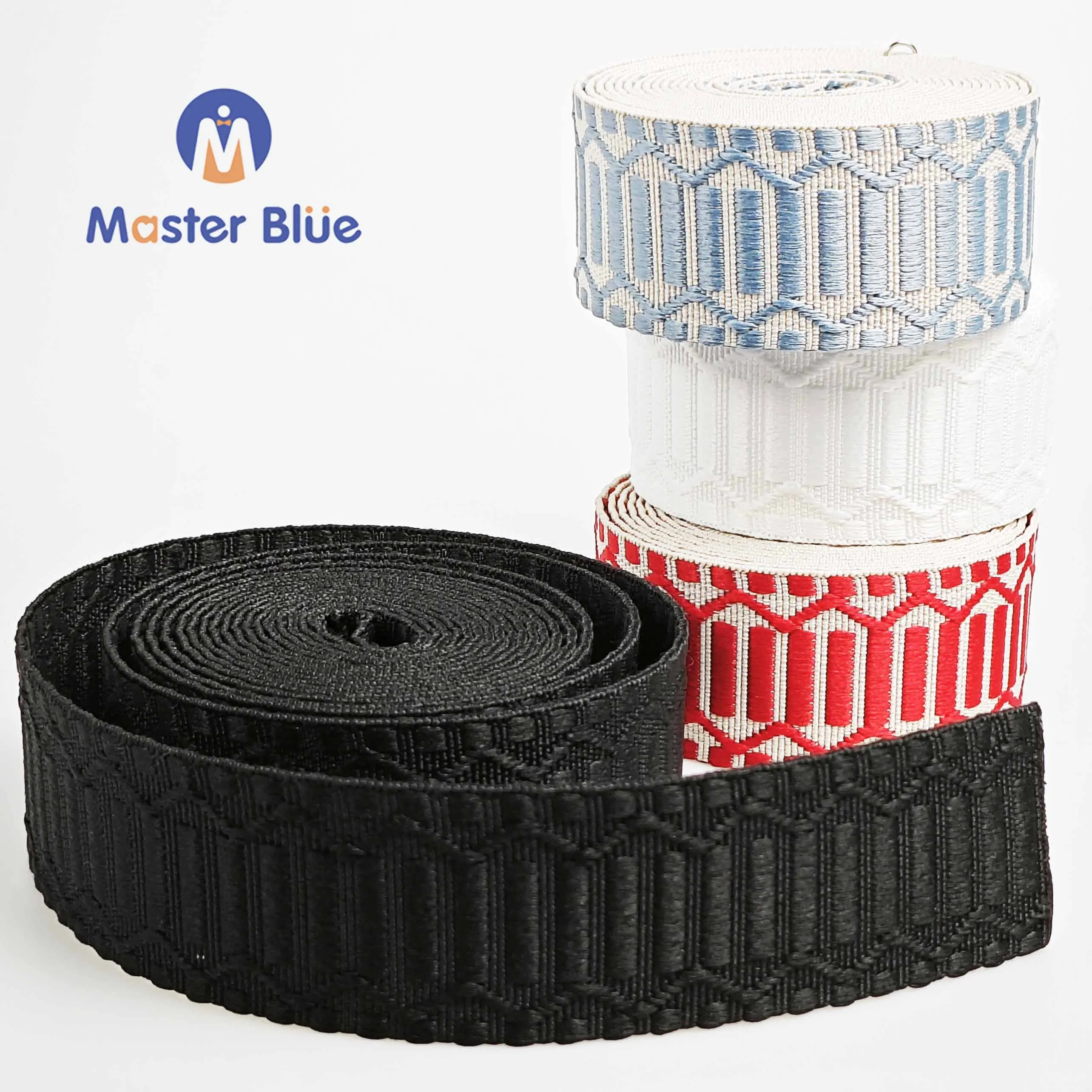 3 Yard 1.5 inch/3.80cm Ethnic Pattern Bohemian Jacquarded Webbing Strap For Purse Bag DIY Crafting