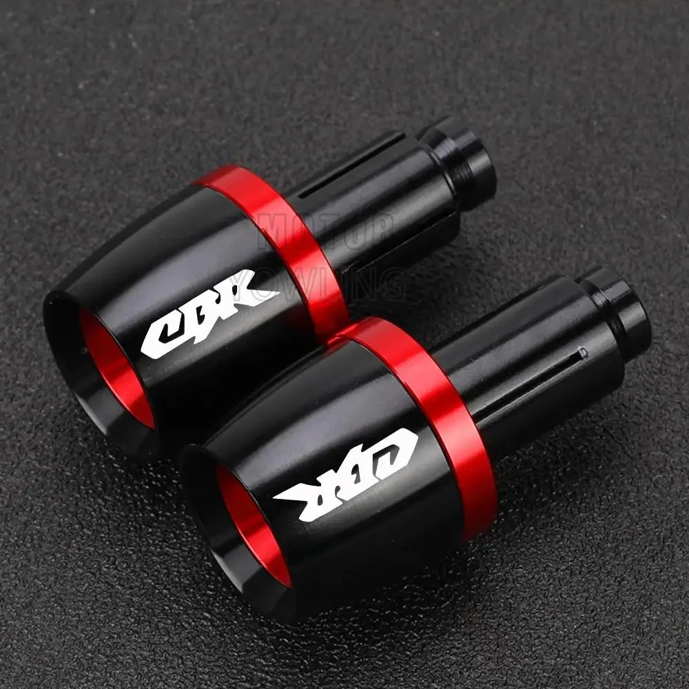 For HONDA CBR 125 150 250 300 400 500 600 900 1000 RR Motorcycle Handlebar Grips Bar Ends Cap 22mm Handle Counterweight Plug