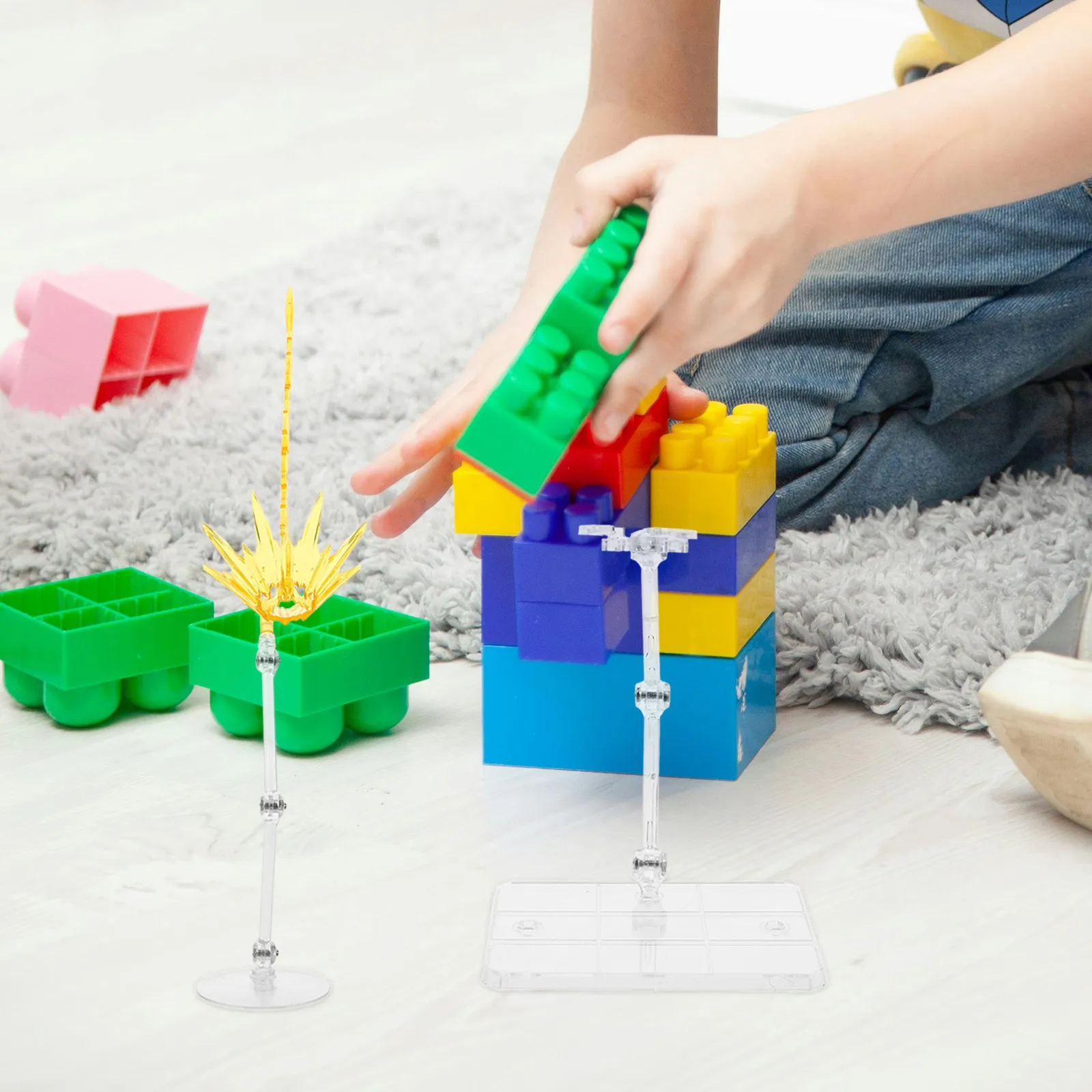 2Pcs Effects Display Stands Ad - Action Figure Stand review and price