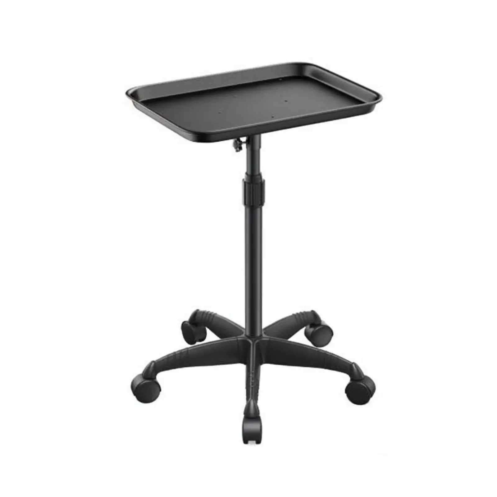 Adjustable Salon Tray Cart Hair-Resistant Casters Hairdresser Professional