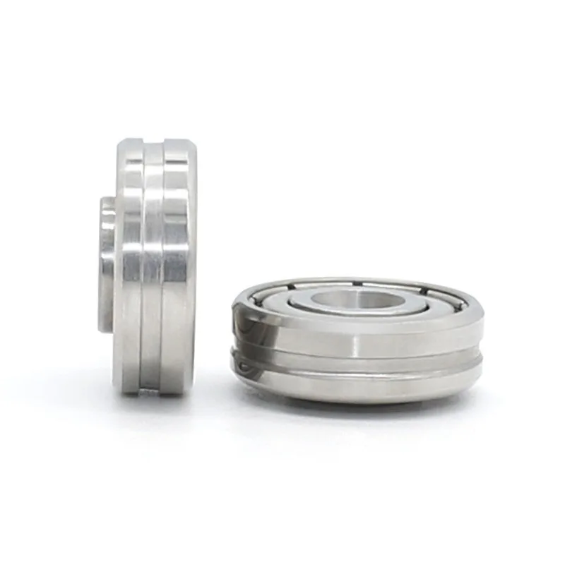 Non-standard special bearing S625ZZ unilateral convex outer ring open single slot deep groove ball bearing 4 * 16 * 5mm