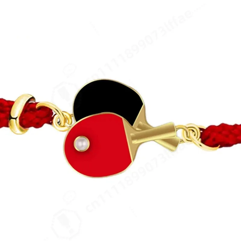 Table Tennis Bracelet Souvenir Women's Bracelet Surrounding Unique Personality Design Sense Jewelry Versatile Commemorative Gift