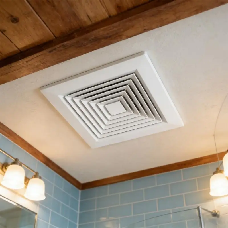  Effective 8 Size ABS Exhaust Fan 150m³ H Output Perfect For Bathroom Kitchen And Garage