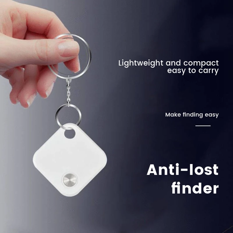 1 Pcs GPS Tracker Alarm Wallet Anti Lost Key For FINDER White Pet Dog Child Anti Lost Key For FINDER Tracker