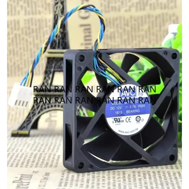 جديد وحدة المعالجة المركزية مروحة ل AVC DS07015T12U 12 فولت 0.70A 7 سنتيمتر 7015 PWM ارتفاع حجم الهواء مروحة التبريد 70*70*15 مللي متر