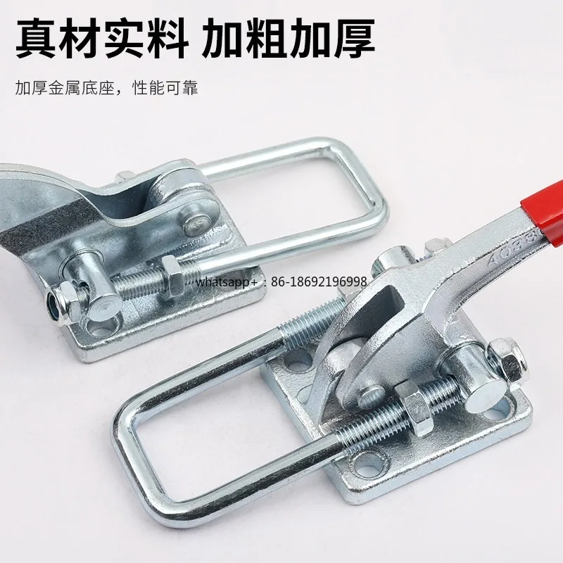 Quick Clamp Door Bolt Clamp Lock Locker Luggage Buckle Heavy Mechanical Pull Buckle Heavyweight 40380