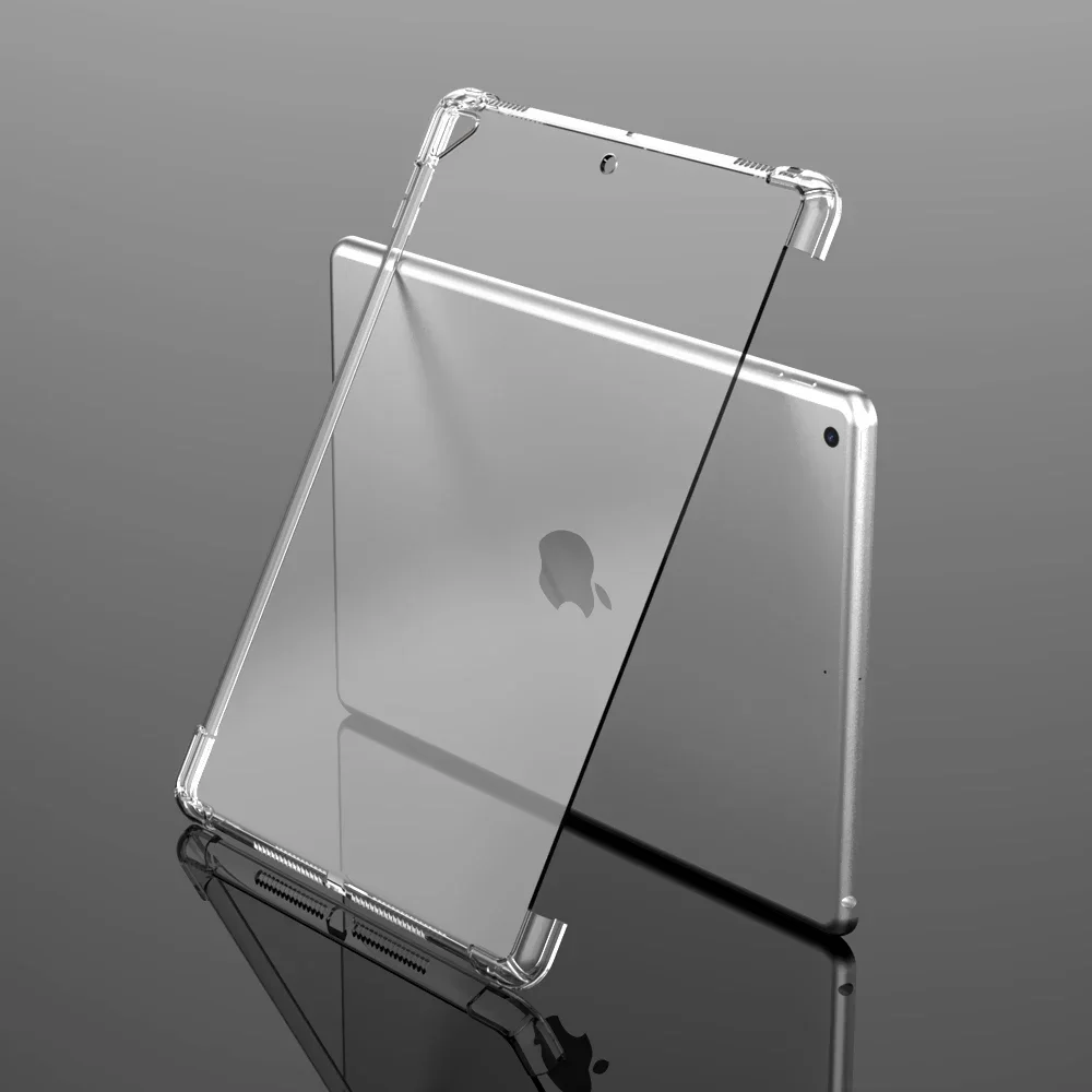 

Case For iPad Air 3 2 Pro 10.5 Clear Back Cover For iPad 10.2 9.7 9th 8th 7th 6th 5th Generation 2021 2020 2019 2018 Tablet Case