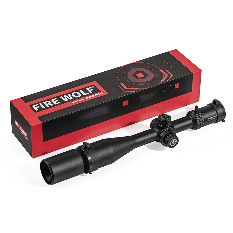 FIRE WOLF New 10-40X50 SFIR Hunting Scope Illumination Long Range Shooting Riflescope Lock Reset Optical Tactical Sights 2026