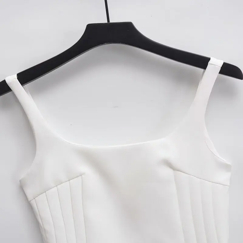 Primavera 2024 Cinturino slim fit da donna Dr Vest Dr Ele Sle No Sve Altro materiale 00% Abito casual