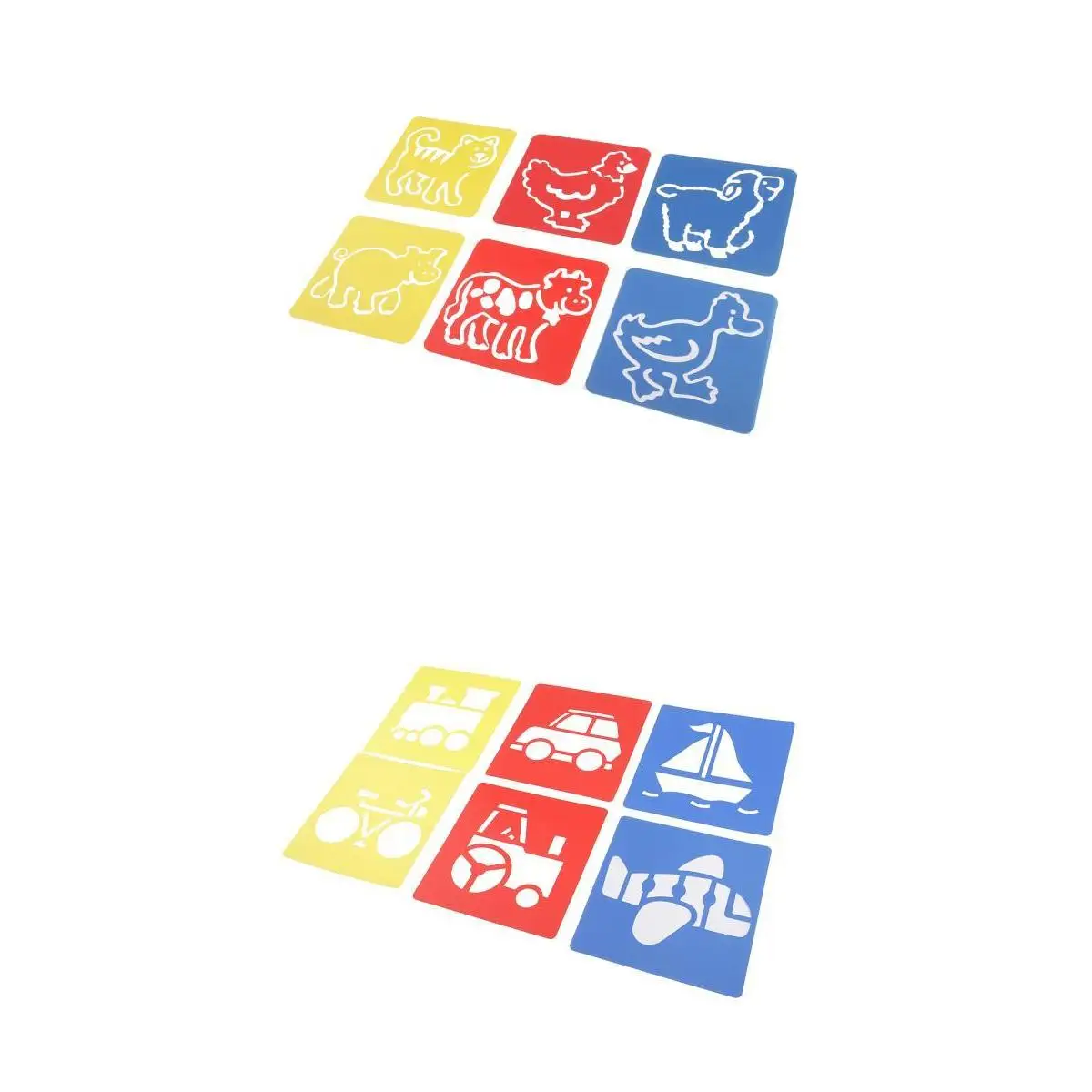 12-pieces-drawing-template-stencils-ruler-for-kids-drawing-craft-1cm