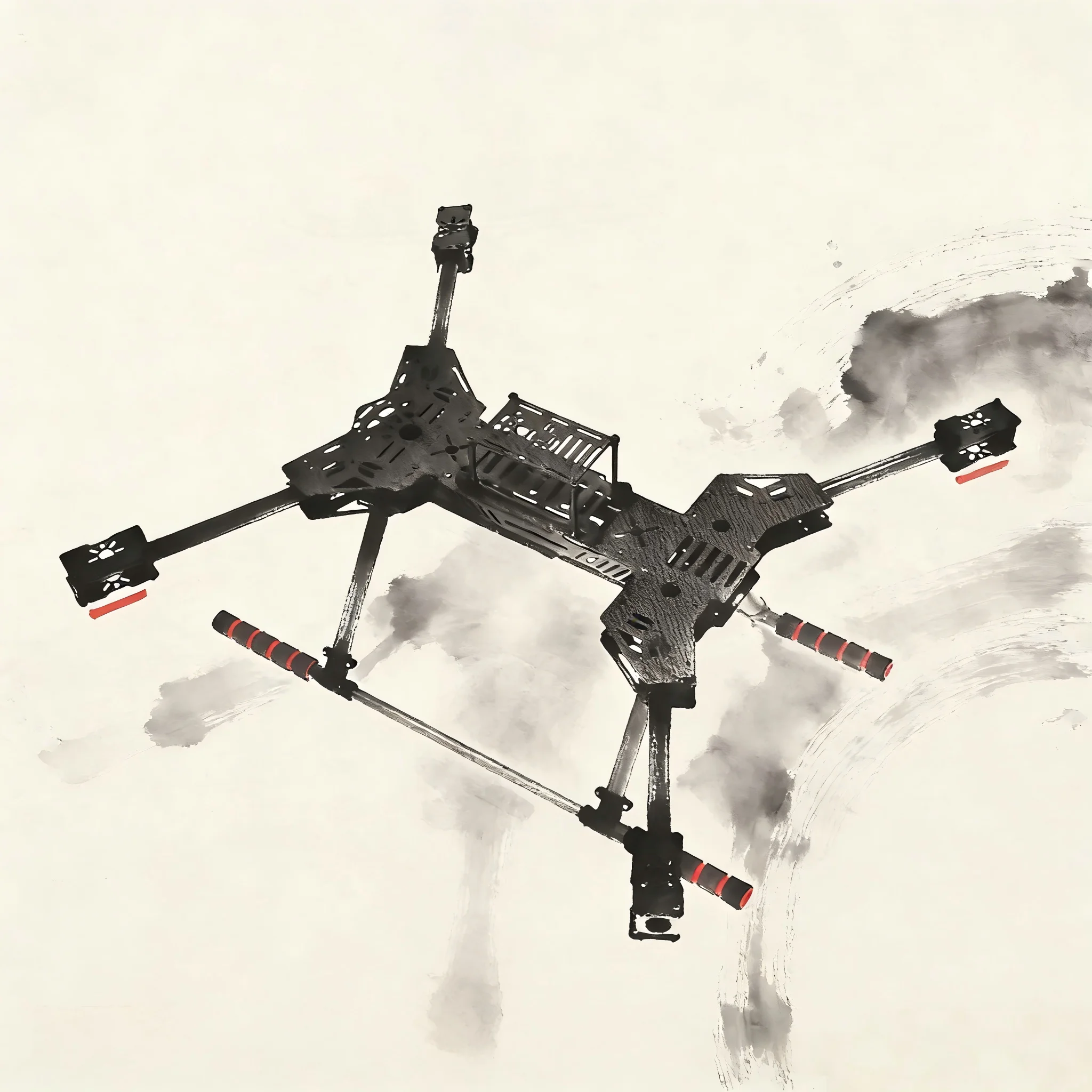 

Новый комплект рамы для дрона Angeltoy F680 из полностью карбонового волокна с складными лучами ZD680, совместимый с системами управления полетом PIXHAWK и Ardupilot.