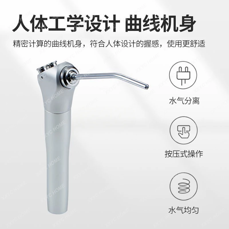 Dental Oral Material Three-Way Syringe Dental Chair Accessories Three-Purpose Spray Gun Water Gun Two Heads