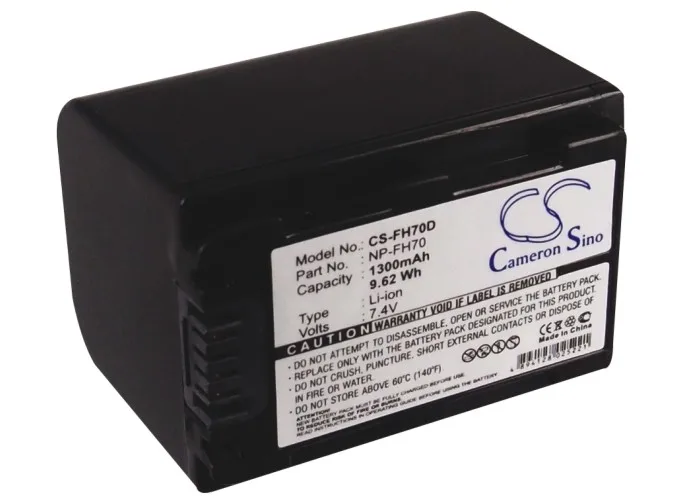 

CS Cameron Sino Kerui New 1300mAhReplacement Battery for CR-HC51E, DCR-30, DCR-DVD103, DCR-DVD105, DCR-DVD105E, DCR-DVD106, D