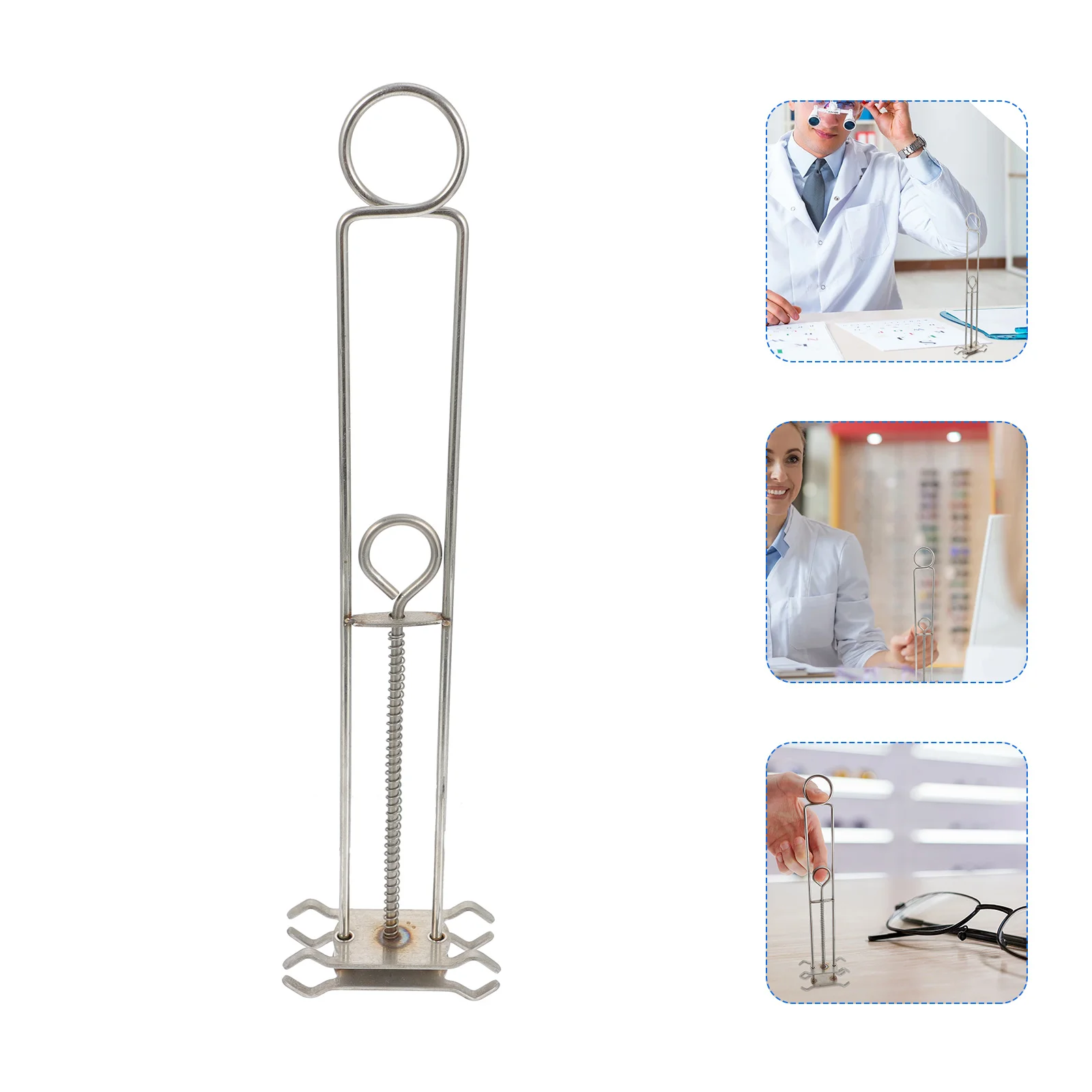 

Spring Tint Holder Lens Tinting Clip Stainless Dyeing Clamp Glasses Staining Clip Coloring Tinting Rack Lens Dyeing Tools