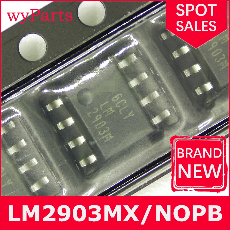 Comparadores analógicos SOIC8, LM2903MX, LM2903M, LM2903, novo, 1PC