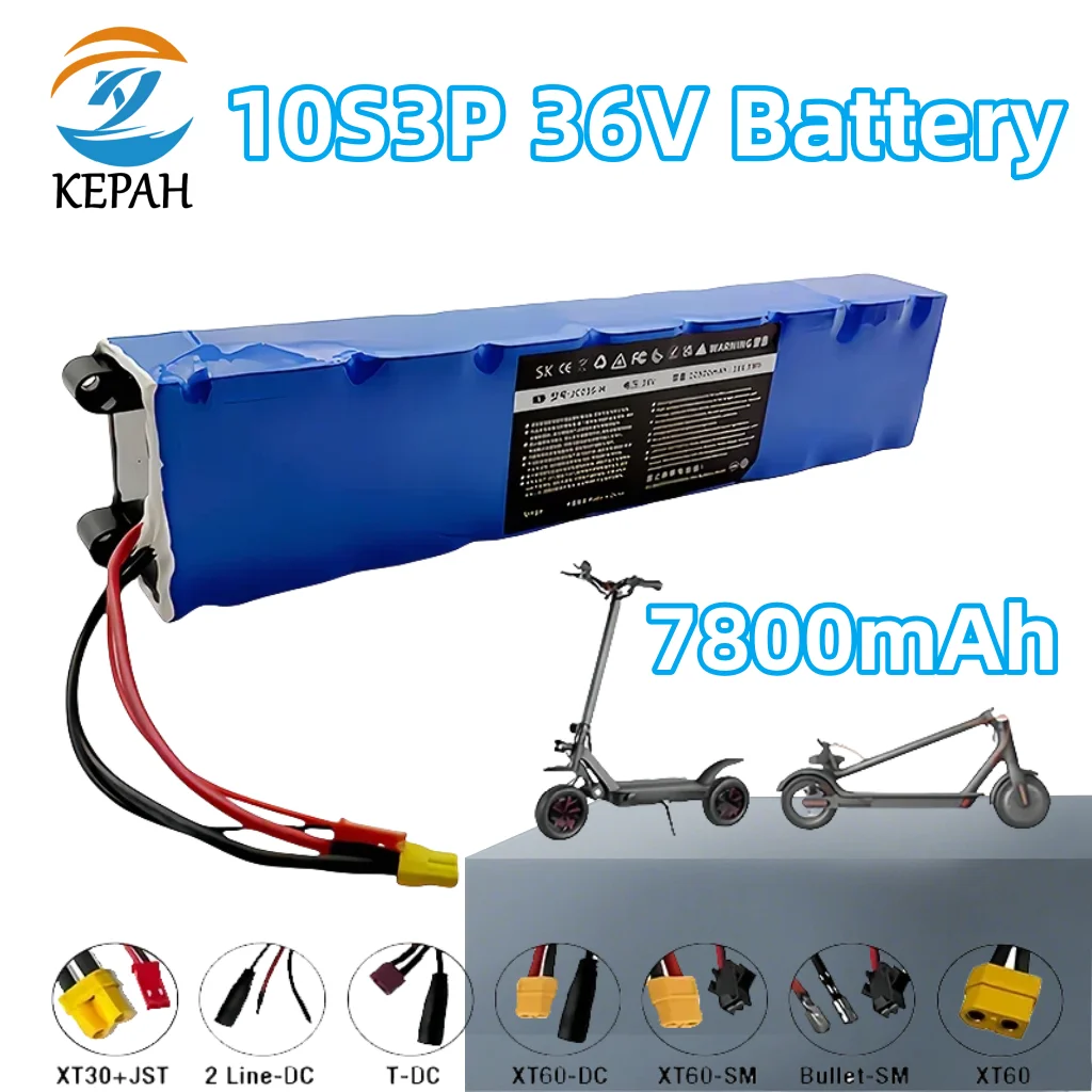 10S3P 36V 7800mAh 36V batterie de Scooter électrique lpega 18650 Lithium M365 Scooter électrique 36V batterie Scooter