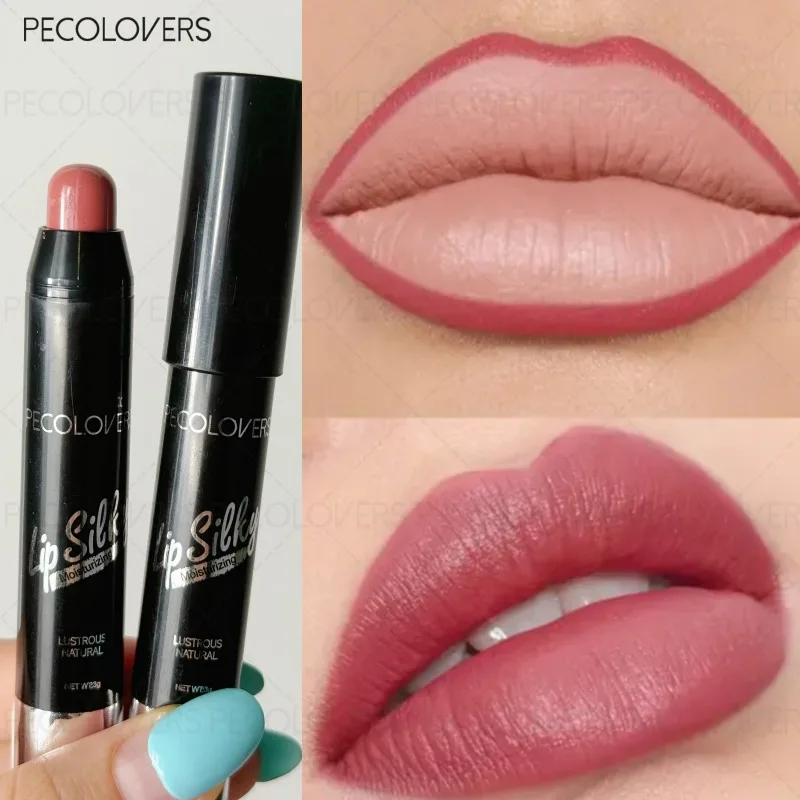 1pcs caneta batom hidratante, seleção multicolorida, representando o contorno dos lábios, lábios carnosos, não seco, cosméticos labiais