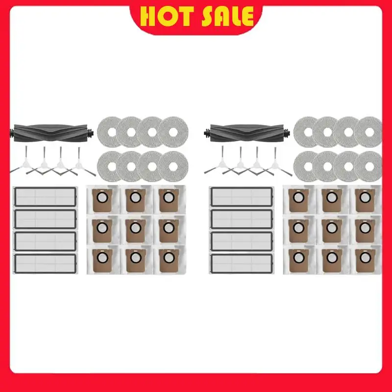 

Needful 2 Set For Dreame L10S Ultra/S10 Pro, For Xiaomi Robot Vacuum X10 Plus Main Side Brush Hepa Filters Mop Dust Bags