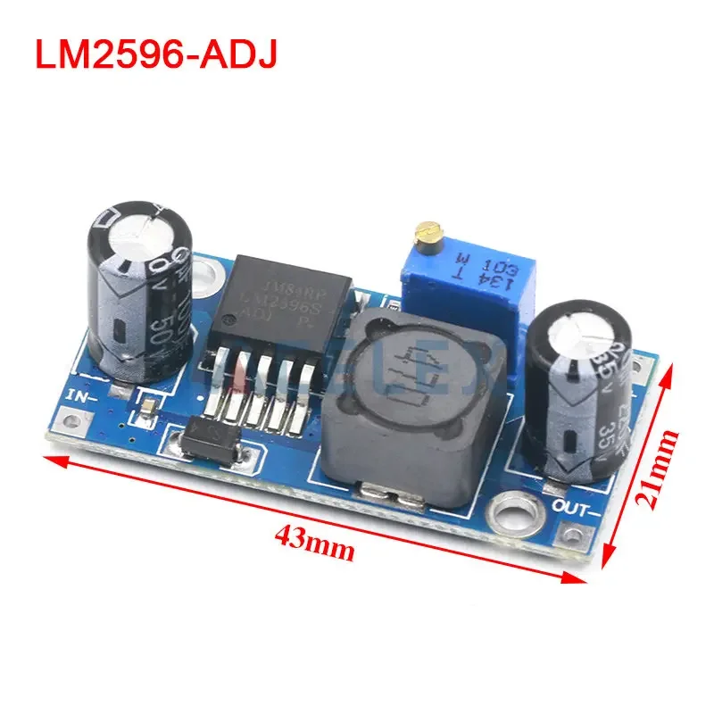 3A Voltage regulator lm2596 LM2596S DC-DC 3-40V adjustable step-down power Supply module XL6009