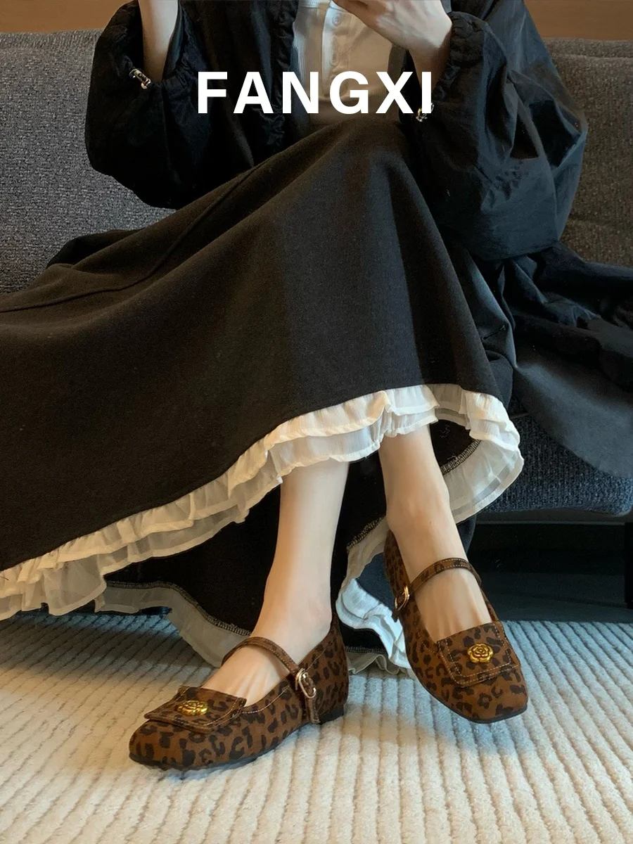 2026-new-leopard-print-flat-bot-mary-jane-oes-women's-ballet-flats-increased-height-one-row-bule-faionable-casual-oes