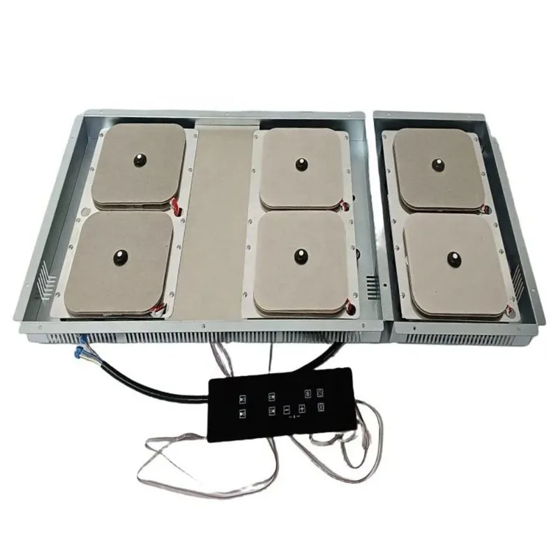 N-ew 2025 Hidden Invisible 6 Burners Induction Cooker for Un-der Granite and Support Built in Induction Cooktop