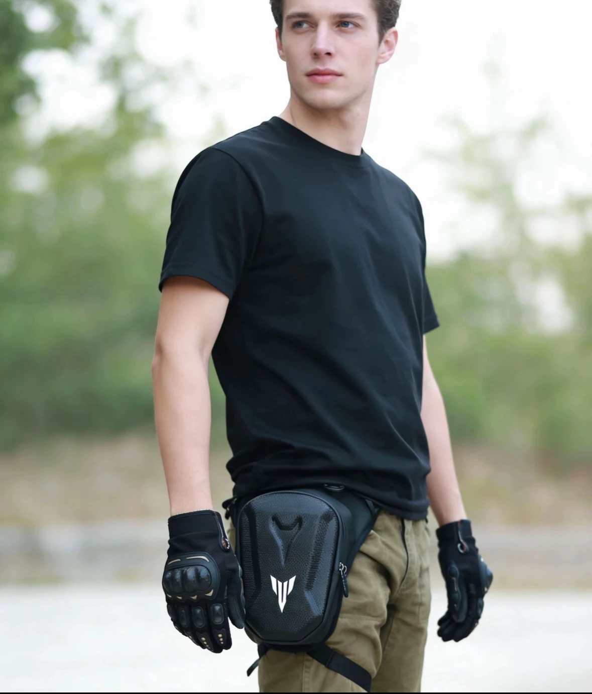 

Водонепроницаемая мотоциклетная сумка на бедро для серии Yamaha MT (MT-07, MT-09, MT-03, MT-10) – тактическая поясная сумка с ремнем на бедро