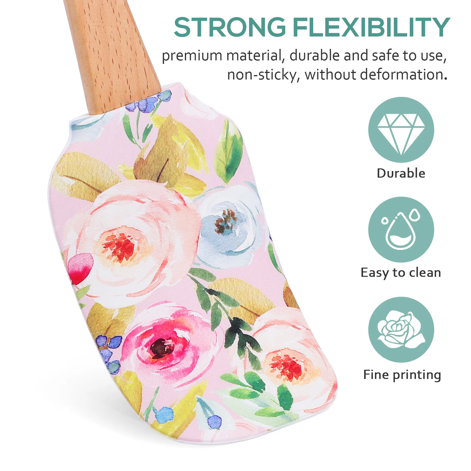 2 Pcs Cake Cream Spatula Decorating Tools Pastry Cakes Baking Tray Reusable Butter Scrapers Dish Cooking