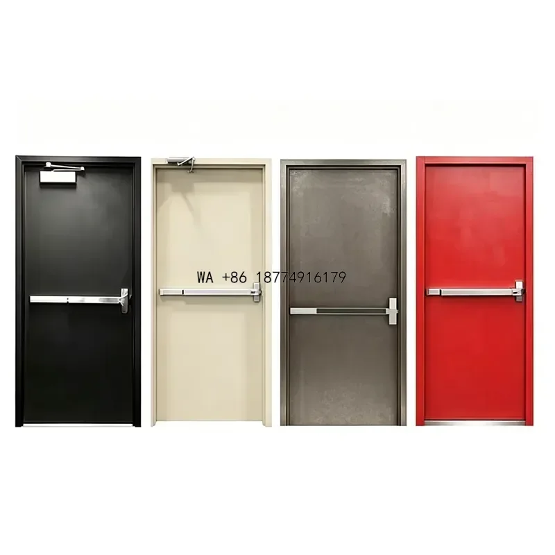 wmwmnu Support the OEM design of UL single steel fire doors, and customize UL fire doors for emergency use in externalODM OEM